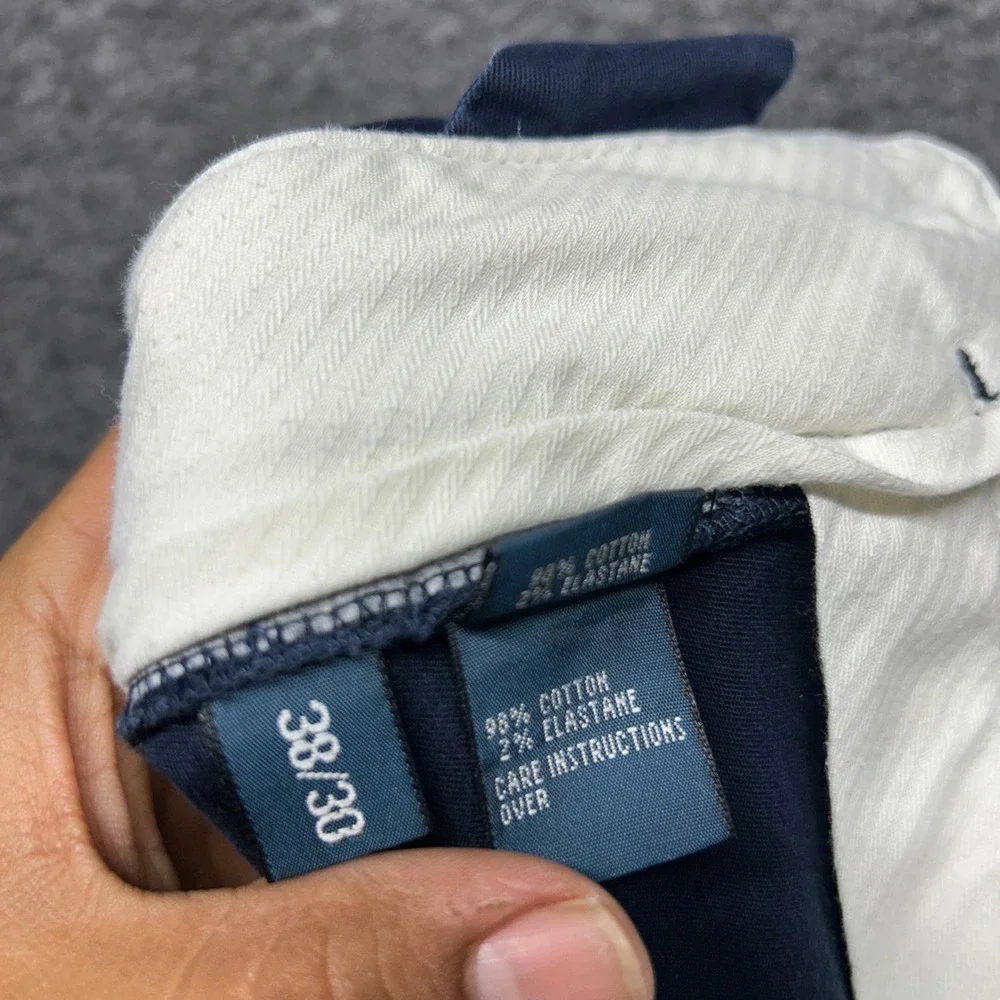Polo Ralph‎ Lauren Classic Fit Mens Chino Pants Navy Blue 38x30 Casual